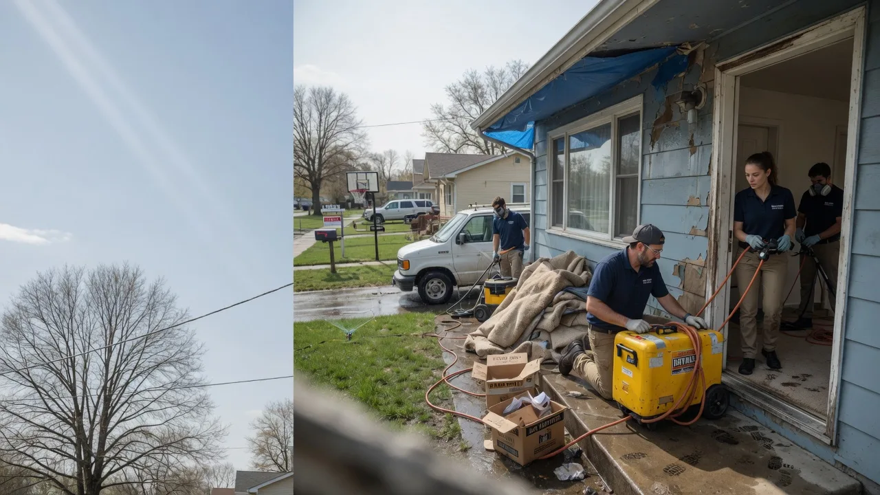 Basement Flood Cleanup in Annapolis, IL near me